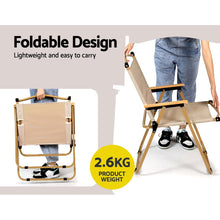 Load image into Gallery viewer, Gardeon Outdoor Folding Camping Chair