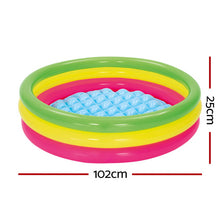 Load image into Gallery viewer, Bestway Kids Inflatable Round Splash Pool 102cm