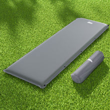 Load image into Gallery viewer, Weisshorn Self Inflating Mattress Camping Sleeping Mat Air Bed Pad Single Grey