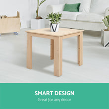 Load image into Gallery viewer, Gardeon Outdoor Wooden Coffee Side Table Raw Natural