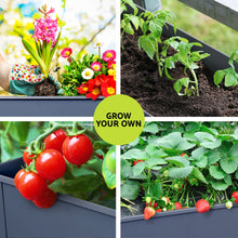Load image into Gallery viewer, Green Fingers Garden Bed  Planter Box Raised with wheels