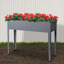 Load image into Gallery viewer, Green Fingers Garden Bed Elevated Planter Box Grey