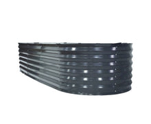 Load image into Gallery viewer, Greenfingers Oval Raised Garden Bed Galvanised Steel 240Cm