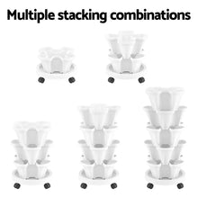 Load image into Gallery viewer, Green Fingers Garden Bed 5 Tier Vertical Garden White
