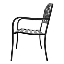 Load image into Gallery viewer, Gardeon Outdoor Garden Bench Seat Steel Classic Vintage Black