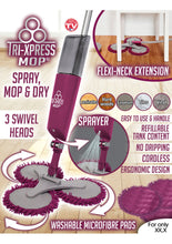 Load image into Gallery viewer, Tri Spin Express Mop