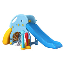 Load image into Gallery viewer, Kids Slide Set Outdoor Playground 120cm Blue