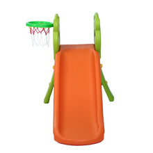 Load image into Gallery viewer, Kids Outdoor Panda Slide Set 100cm Orange & Green