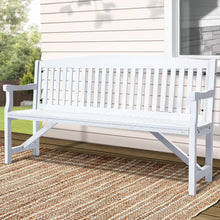 Load image into Gallery viewer, Gardeon Outdoor Garden Bench Slats Wooden White