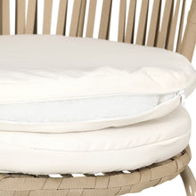 Load image into Gallery viewer, Gardeon 3PC Outdoor Bistro Set Rope Setting Chairs Table Beige