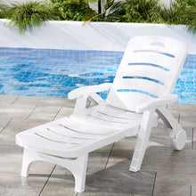 Load image into Gallery viewer, Gardeon Sun Lounger Folding Patio white