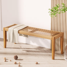 Load image into Gallery viewer, Gardeon Outdoor Rattan Garden Bench Seat  2-Seater