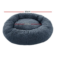 Load image into Gallery viewer, i.Pet Pet Bed Dog 90cm Large Calming Soft Plush  Dark Grey