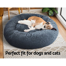 Load image into Gallery viewer, i.Pet Pet Bed Dog 90cm Large Calming Soft Plush  Dark Grey
