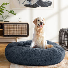 Load image into Gallery viewer, i.Pet Pet Bed Dog 90cm Large Calming Soft Plush  Dark Grey