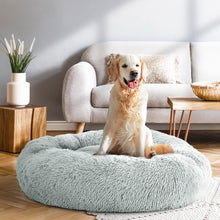 Load image into Gallery viewer, i.Pet Pet Bed Dog 90cm Large Calming Soft Plush Grey