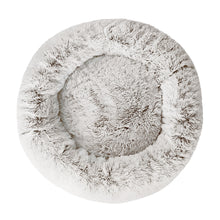 Load image into Gallery viewer, i.Pet Pet Bed Dog 90cm Large Calming Soft Plush White/Brown