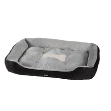 Load image into Gallery viewer, i.Pet Pet Bed Dog Calming Soft Plush Mat Washable Black