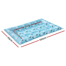 Load image into Gallery viewer, i.Pet Pet Cooling Gel Mat Gel Dog / Cat Large Summer Blue