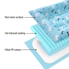 Load image into Gallery viewer, i.Pet Pet Cooling Gel Mat Gel Dog / Cat Large Summer Blue