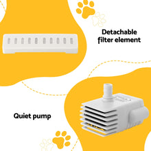 Load image into Gallery viewer, i.Pet Pet Water Fountain Feeder Dispenser Dog Cat Drinking Automatic 2.2L