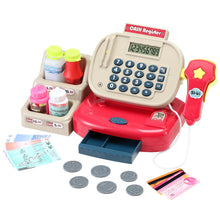 Load image into Gallery viewer, Keezi Kids Pretend Play Cash Register Toy Set