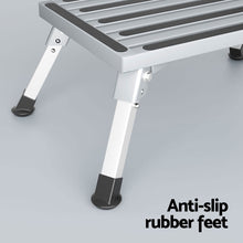 Load image into Gallery viewer, Weisshorn Caravan Step Folding Aluminium Step Stool
