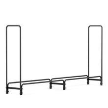 Load image into Gallery viewer, Metal Firewood Rack Log Storage Holder Heavy Duty