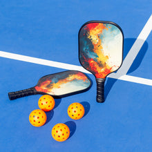 Load image into Gallery viewer, Pickleball Set with 4 Fibreglass Paddles, 6 Balls, Net, and Carry Bag