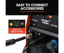 Load image into Gallery viewer, Plasma Cutter 40A With Built in Air Compressor CUT40 Mk III Rossi