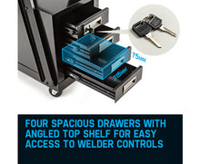 Load image into Gallery viewer, Welding Trolley Cart With Drawers Rossi