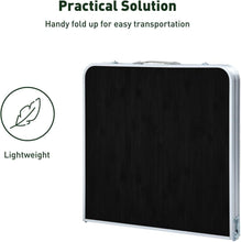 Load image into Gallery viewer, KILIROO Camping Table 120cm Black (With 4 Chair)