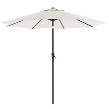 Load image into Gallery viewer, SONGMICS 2.7m Patio Outdoor Table Umbrella White