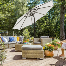 Load image into Gallery viewer, SONGMICS 2.7m Patio Outdoor Table Umbrella White