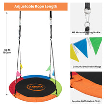 Load image into Gallery viewer, Kids Tree Saucer Round Swing 1.2mt Kahuna Kids