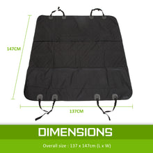 Load image into Gallery viewer, XXL Pet Dog Car Boot Seat Cover Waterproof Mat BLACK