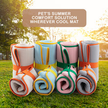 Load image into Gallery viewer, Pet Dog Cooling Mat Non-Slip Roll Up Medium  PINK