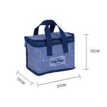 Load image into Gallery viewer, Food Safe Insulated Kids Lunch Box Cooler - Blue