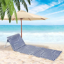 Load image into Gallery viewer, Lazy Dayz Fold Up Beach Lounger - Makena