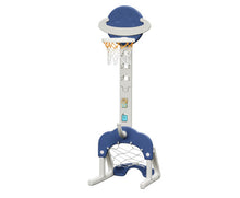 Load image into Gallery viewer, Keezi Kids Basketball Hoop Stand Set Blue