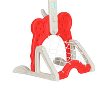 Load image into Gallery viewer, Keezi Kids Basketball Hoop Stand Set Red