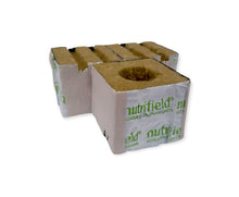 Load image into Gallery viewer, Stonewool 8 Pack 75x75x65mm Propagation Block Nutrifield