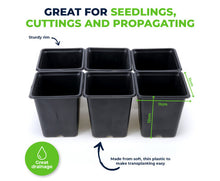 Load image into Gallery viewer, Seedling Planter Pot Square Garden Greens 288 PC Set