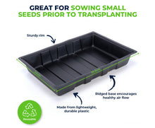 Load image into Gallery viewer, Seedling Trays Durable Reusable Garden Greens 72 PC Set