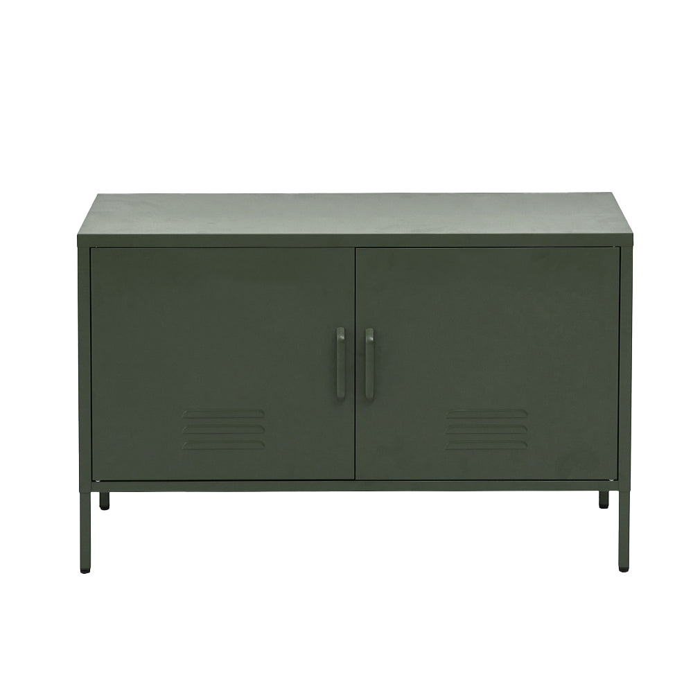 Artiss Buffet Sideboard Metal Cabinet - Green