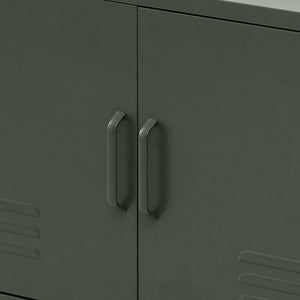 Artiss Buffet Sideboard Metal Cabinet - Green