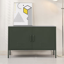 Load image into Gallery viewer, Artiss Buffet Sideboard Metal Cabinet - Green

