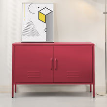 Load image into Gallery viewer, Artiss Buffet Sideboard Metal Cabinet - Pink
