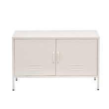 Load image into Gallery viewer, Artiss Buffet Sideboard Metal Cabinet - White
