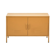 Load image into Gallery viewer, Artiss Buffet Sideboard Metal Cabinet - Yellow
